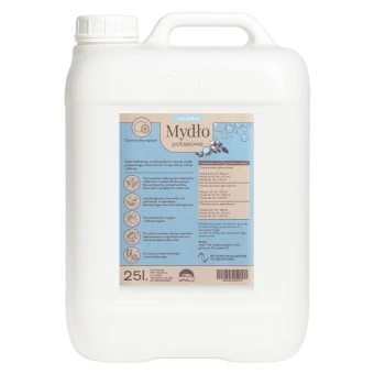 Naturalne mydło potasowe w płynie 25 l wPolu
