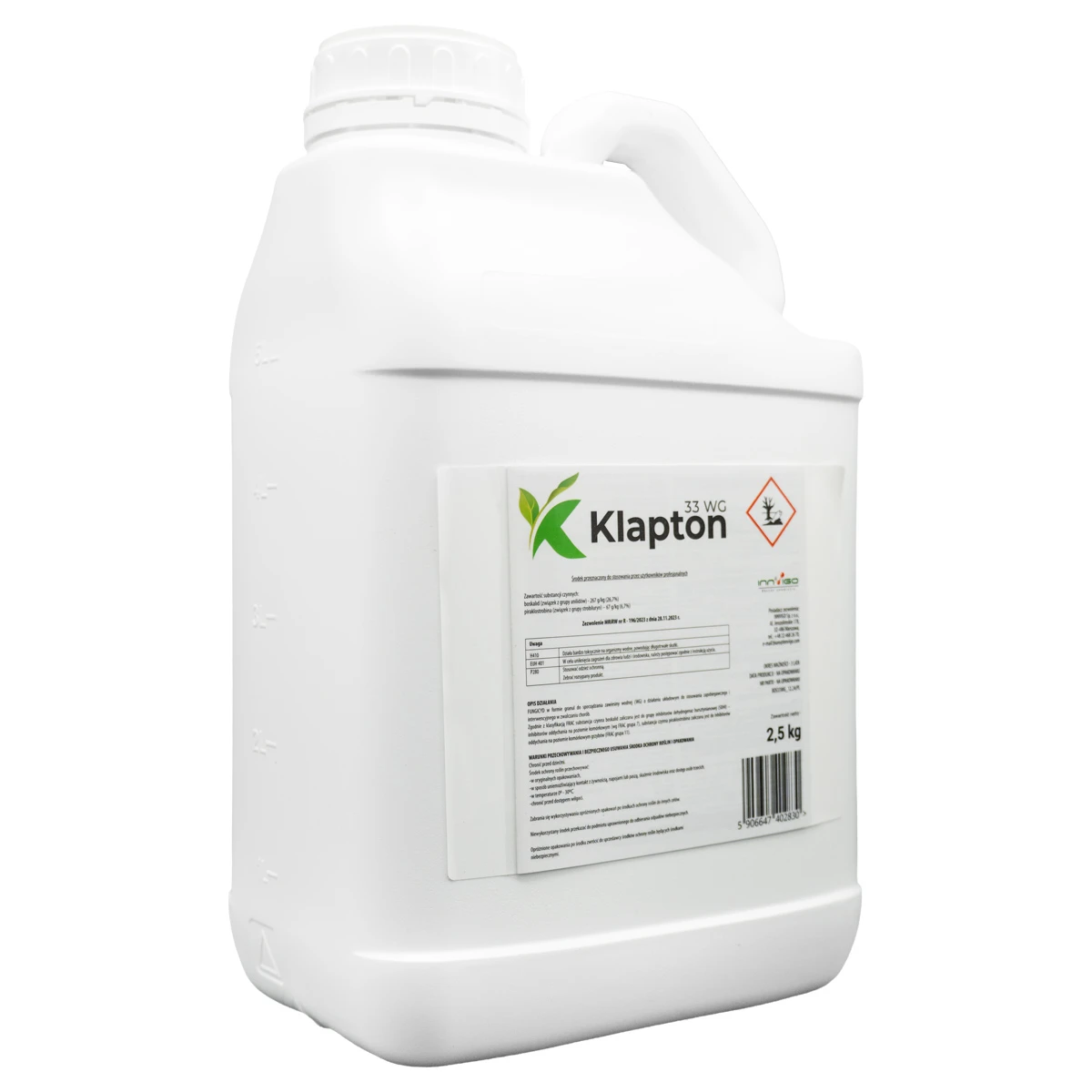 Klapton 33 WG 2,5 kg