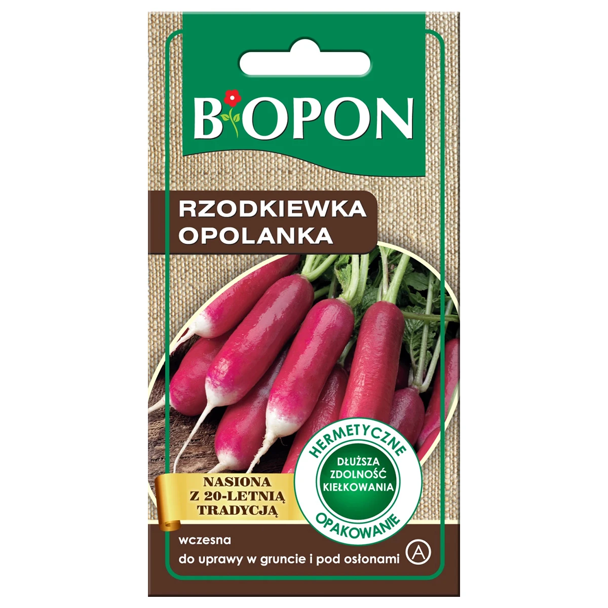 Rzodkiewka Opolanka Nasiona 8 g Biopon