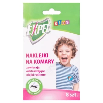 Expel Naklejka Na Komary Kids 8 szt