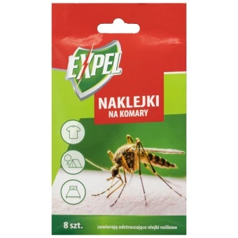Expel Naklejka Na Komary 8 szt