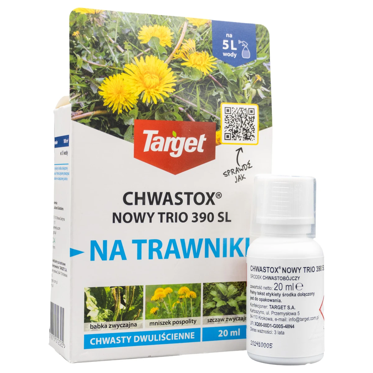 Chwastox Nowy Trio 390 SL 20 ml Target