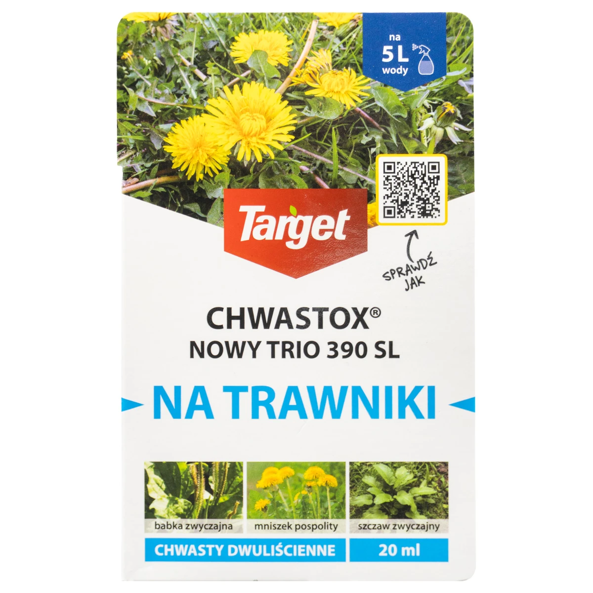 Chwastox Nowy Trio 390 SL 20 ml Target
