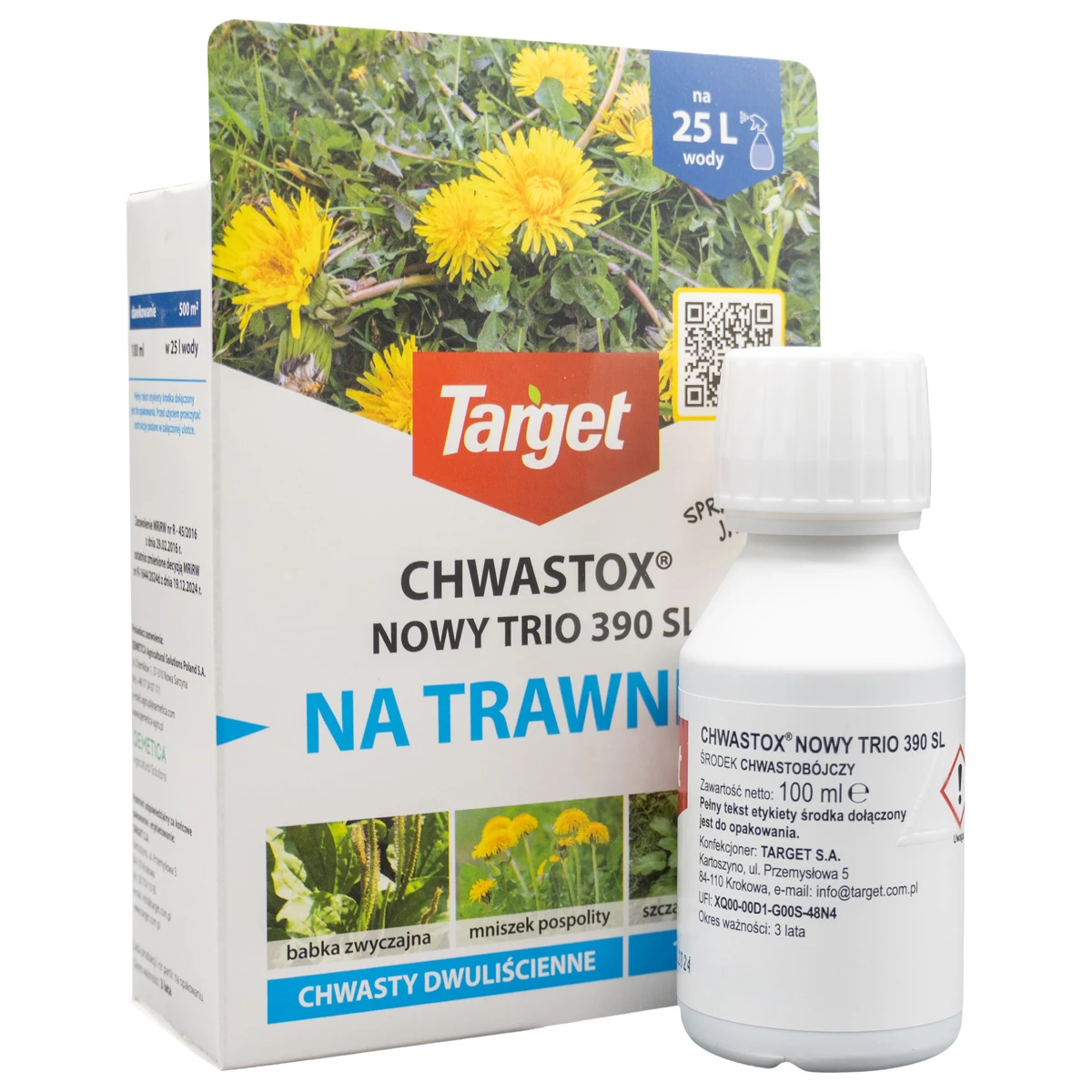 Chwastox Nowy Trio 390 SL 100 ml Target 