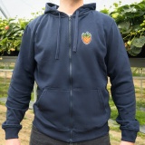 Kup razem Bluza z suwakiem granatowa haft truskawka L 