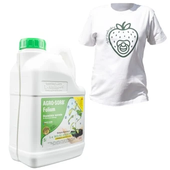 AGRO-SORB FOLIUM 5L + gratis koszulka z truskawką rozm. L