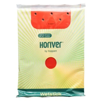 Horiver czerwone tablice lepowe Koppert 20x25cm - muszka plamoskrzydła suzuki 22 szt.
