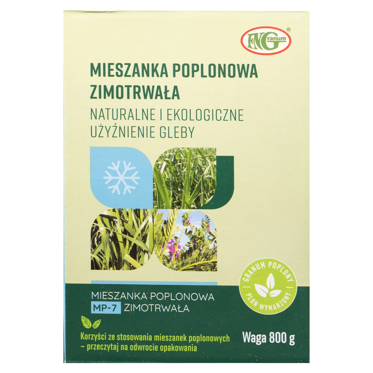 Mieszanka nasion na poplon MP-7 Ozima z żytem 0,8 kg