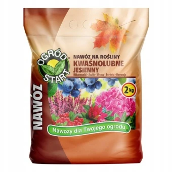 Rośliny Kwaśnolubne nawóz jesienny Ogród Start  2 kg