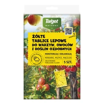 Żółte tablice lepowe Target  5 sztuk (duże)