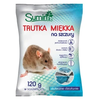  Trutka miękka na myszy i szczury saszetki 120 g Sumin
