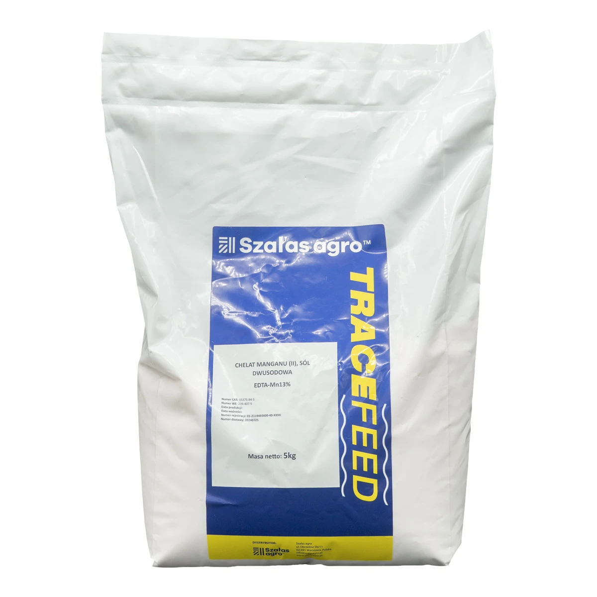 Chelat Manganu TraceFeed MN EDTA 13% Szałas Agro 5 kg