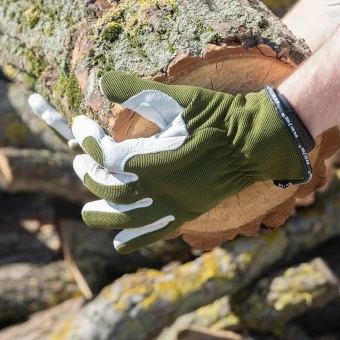 Rękawice ocieplane ze skóry WINTREE rozm.8  