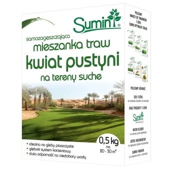 Trawa samozagęszczająca na tereny suche Kwiat Pustyni 500 g Sumin