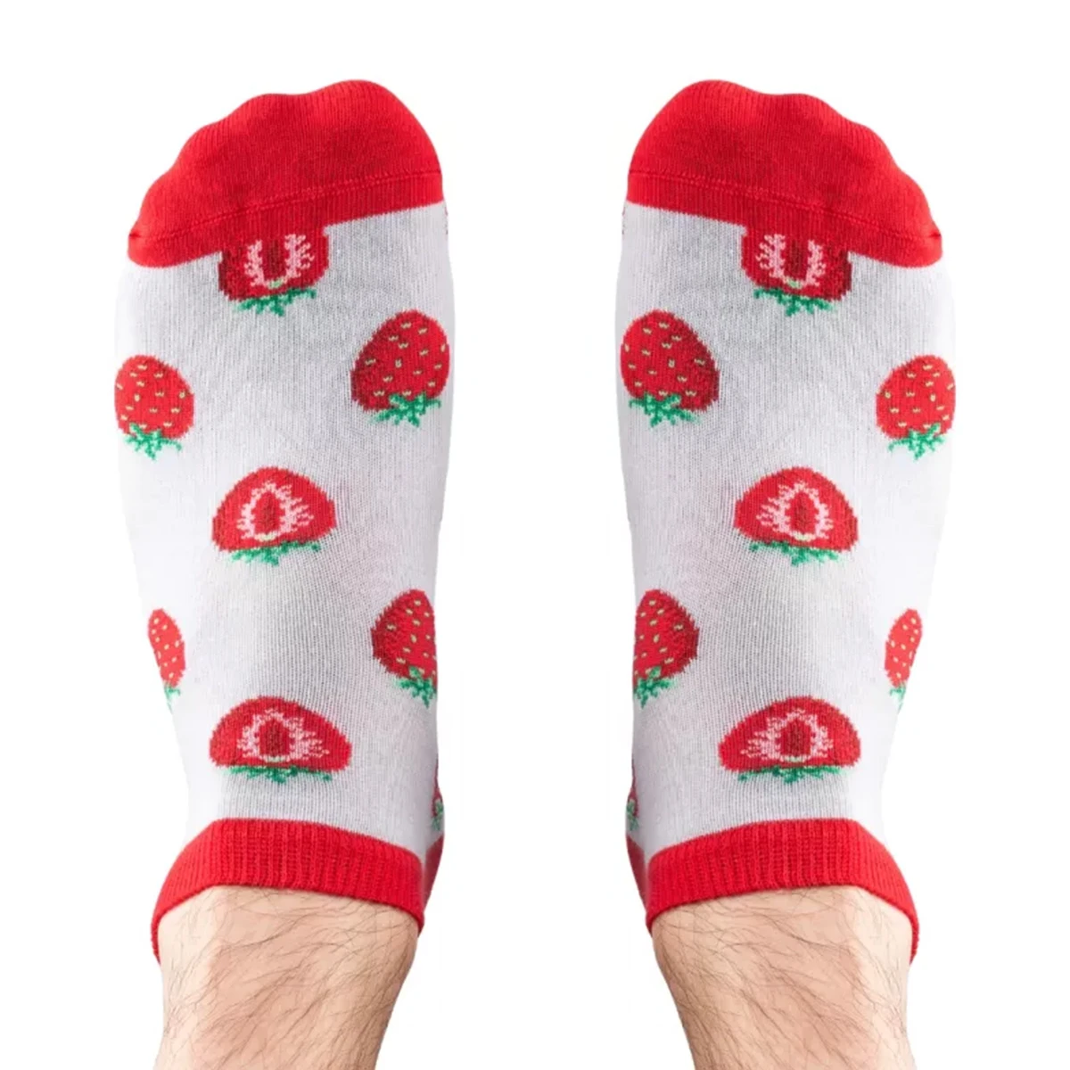 Skarpetki stopki z truskawką rozm. 39-42 