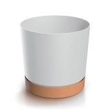 Kup razem Donica Tubo PM biała 15 cm Prosperplast