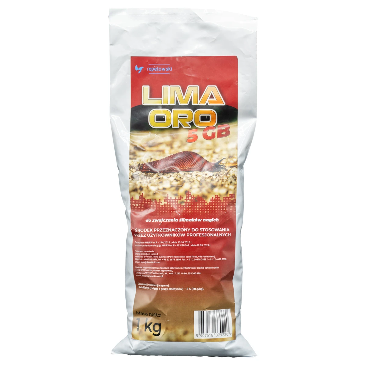 Lima Oro 5 GB 1KG na ślimaki