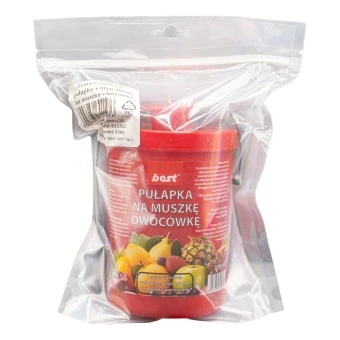 Pułapka na muszkę owocówkę zestaw (pułapka + płyn 200 ml) Best-Pest