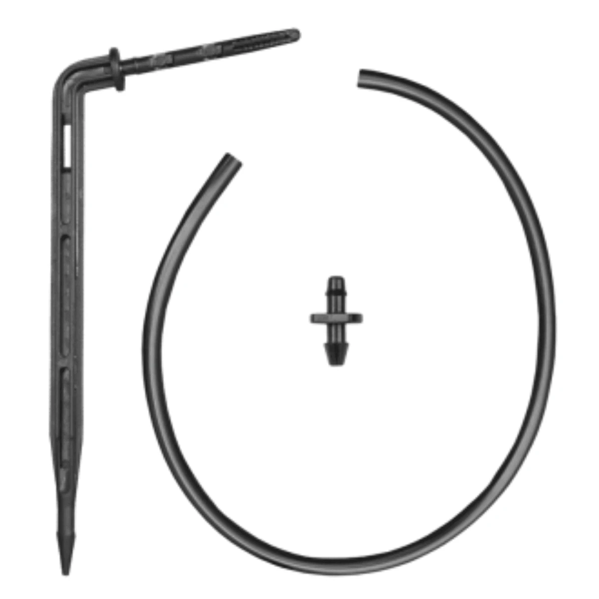 Kroplownik Patykowy Kątowy z Wkłuwką i Wężykiem 50 cm