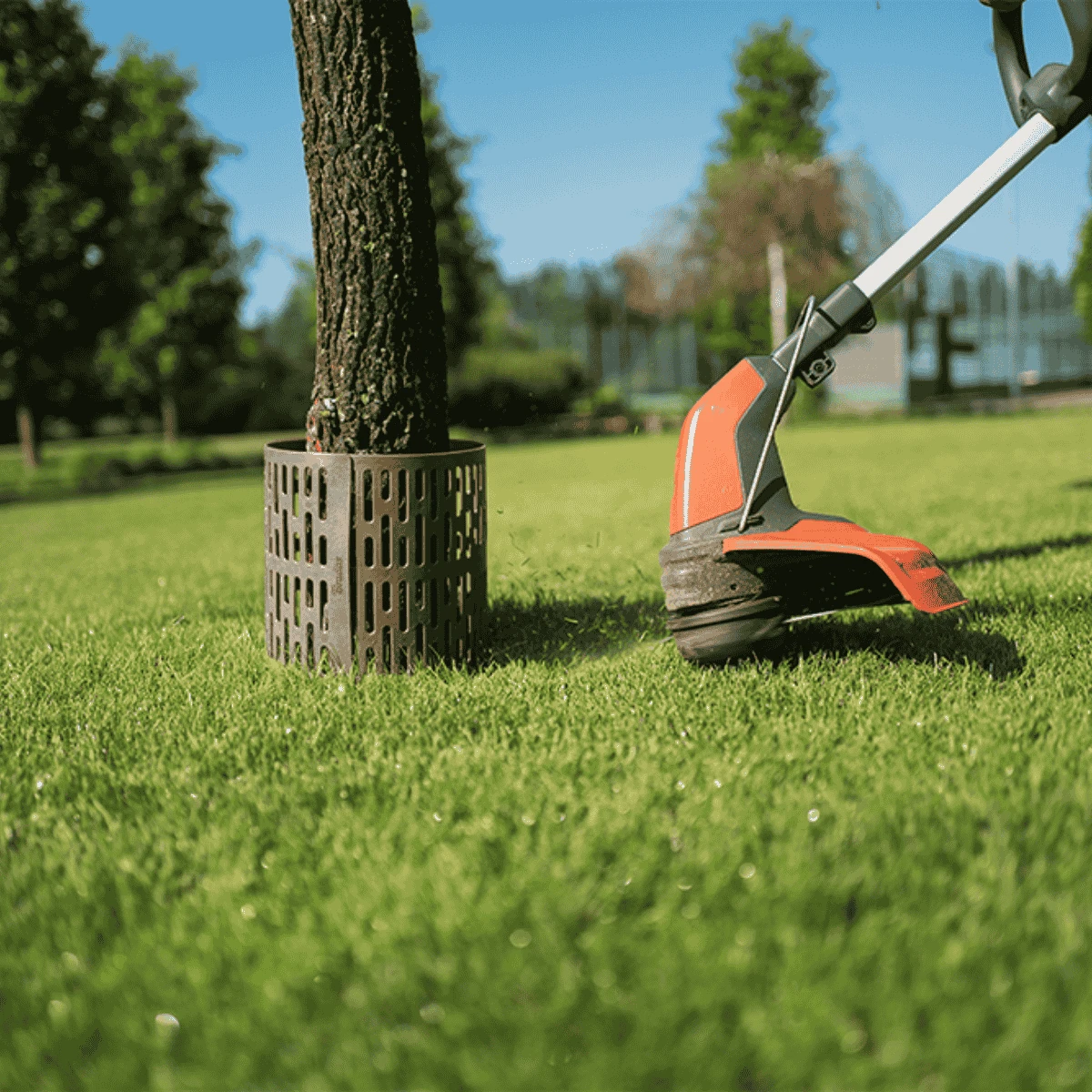 Osłona Ochronna TreeSave Multi High do Pni Drzew 20 cm / 33 cm - 4 szt Brązowy