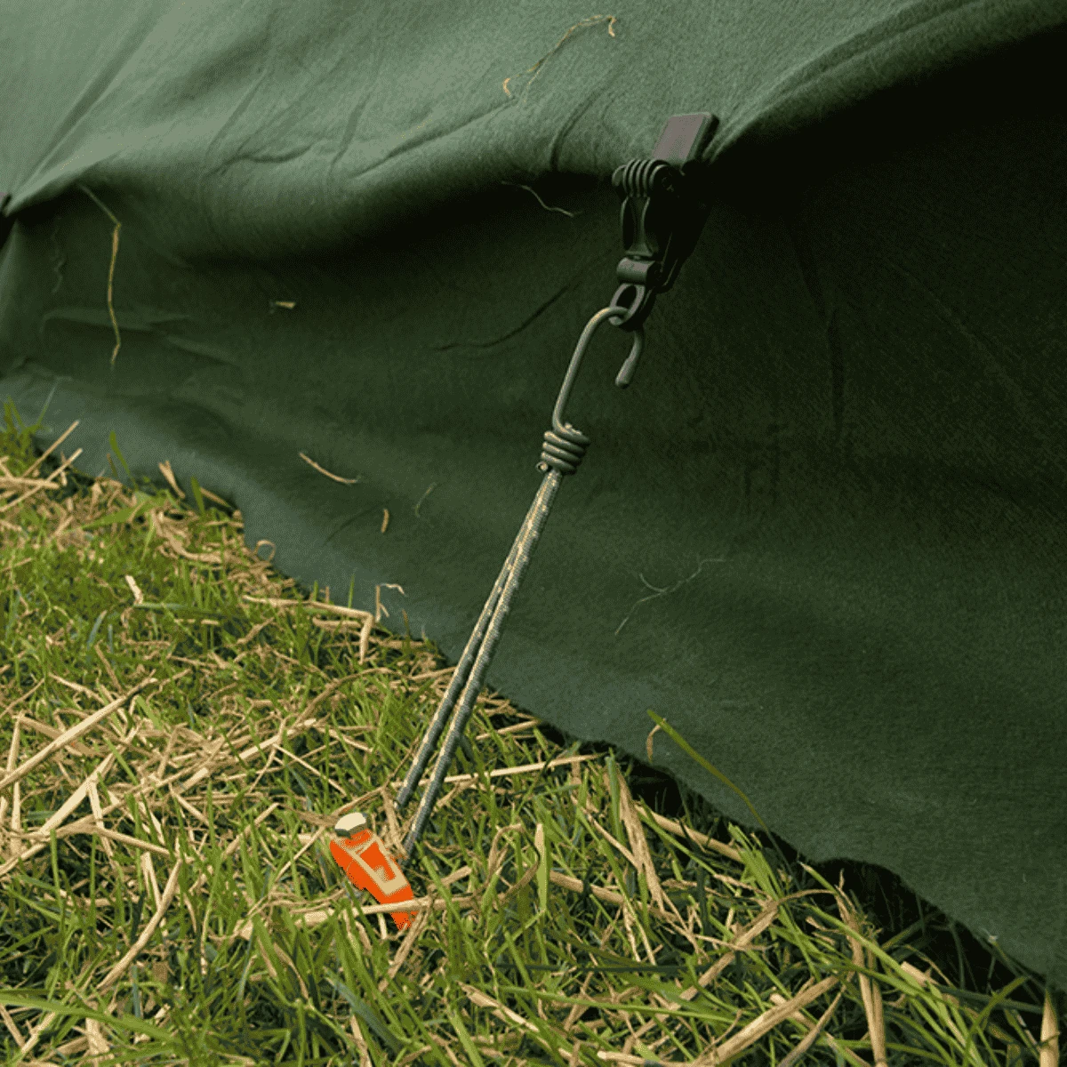 Bungee Cord Hook Guma Elastyczna 0,6 x 20 cm Hak Stal  25 szt 