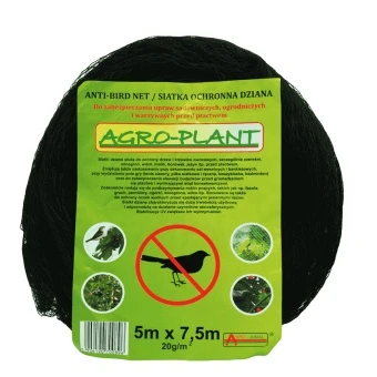 Siatka Ochronna Przeciwko Ptactwu Ochronna na Drzewa 5 x 7,5 m 20gr/m2