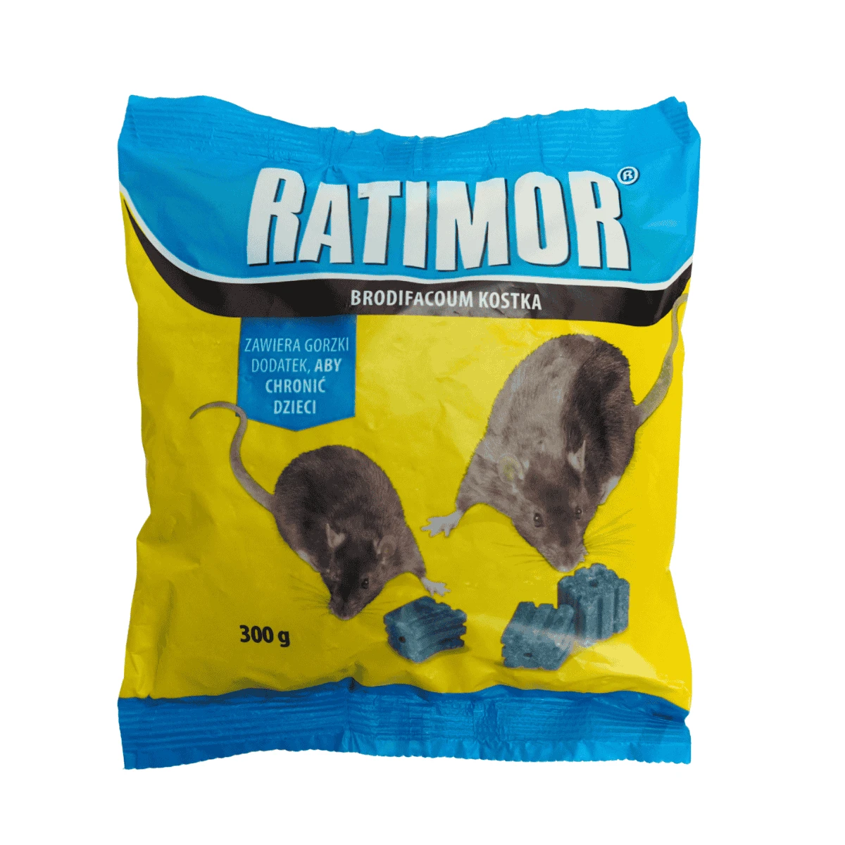 Ratimor Brodifacoum Kostka Najskuteczniejsza 300 g