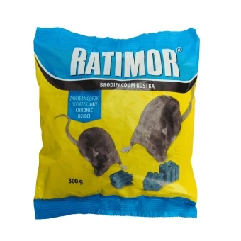 Ratimor Brodifacoum Kostka Najskuteczniejsza 300 g