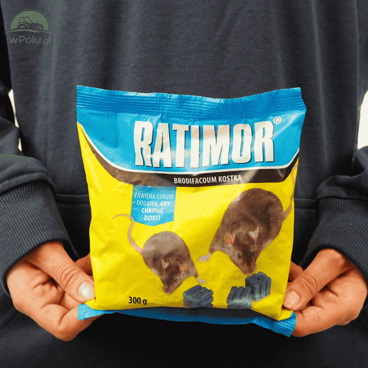 Ratimor Brodifacoum Kostka Najskuteczniejsza 300 g