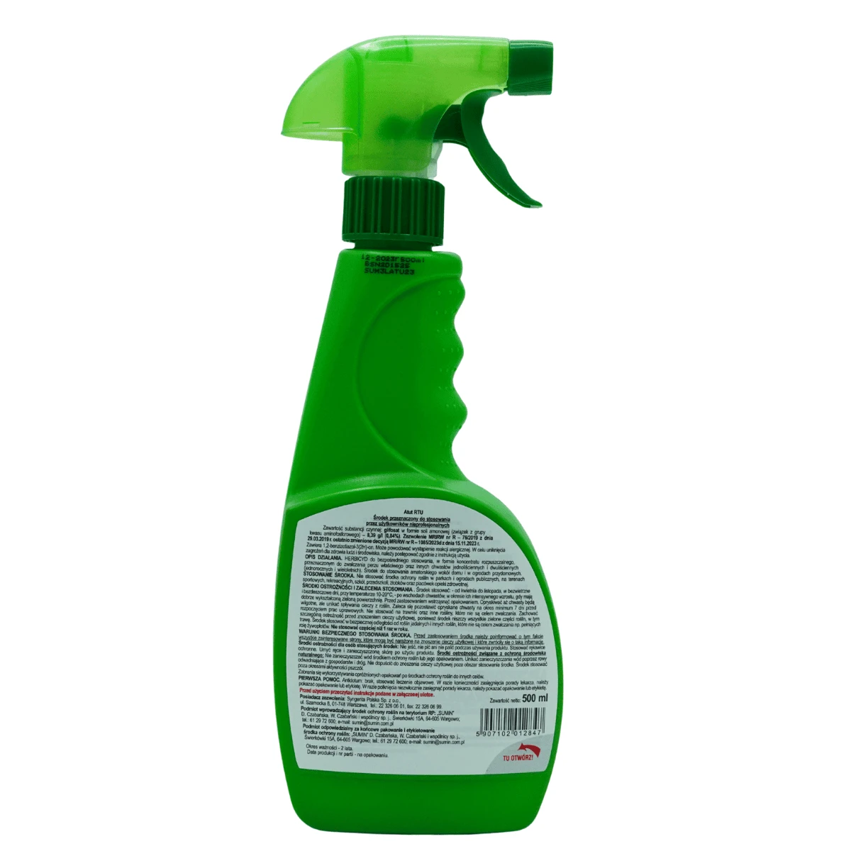 Atut RTU 500 ml Niszczy Chwasty z Korzeniami Sumin