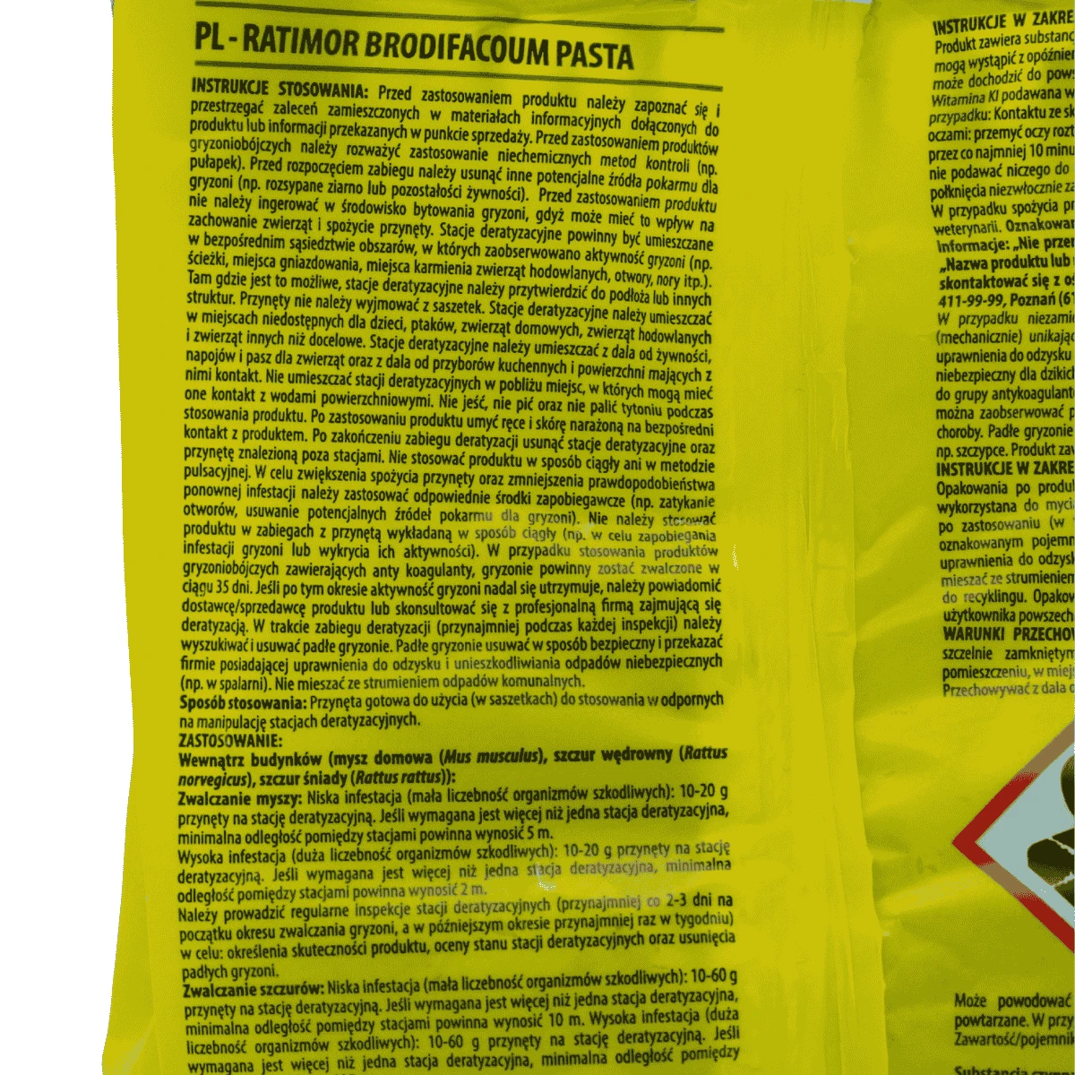 Ratimor Brodifacoum Pasta Najskuteczniejsza 150 g