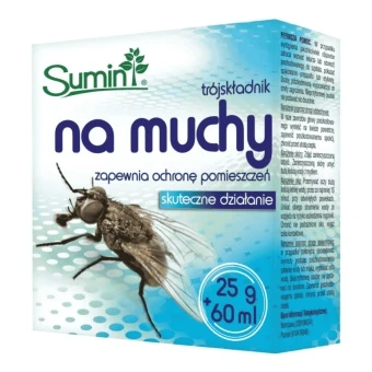 TRÓJSKŁADNIK NA MUCHY 25G+60ML SUMIN 