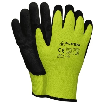 Rękawice Ocieplane Alpen / Grip Winter Żółte r.11