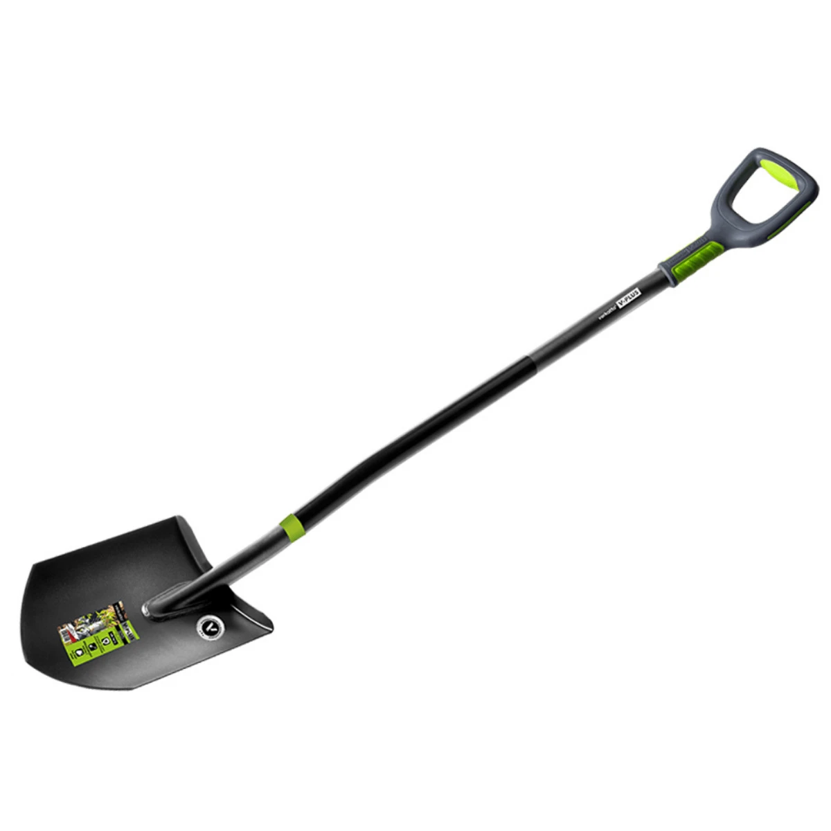 Szpadel Szpiczasty V-Plus Z Metalowym Trzonkiem 