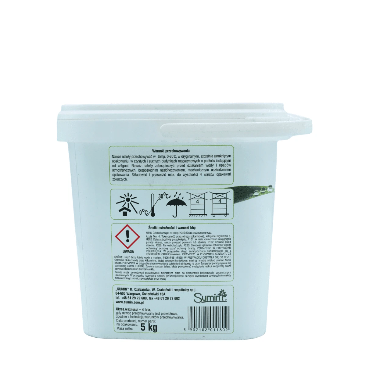 SUMIN NAWÓZ DO TRAWNIKÓW POROŚNIĘTYCH MCHEM 5 KG