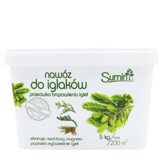 Nawóz Do Iglaków Przeciwko Brązowieniu Igieł 5 kg Sumin 