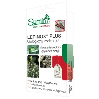 Lepinox Plus 25 g Biologiczny Insektycyd Sumin