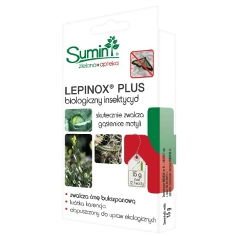 Lepinox Plus 15 g Biologiczny Insektycyd Sumin