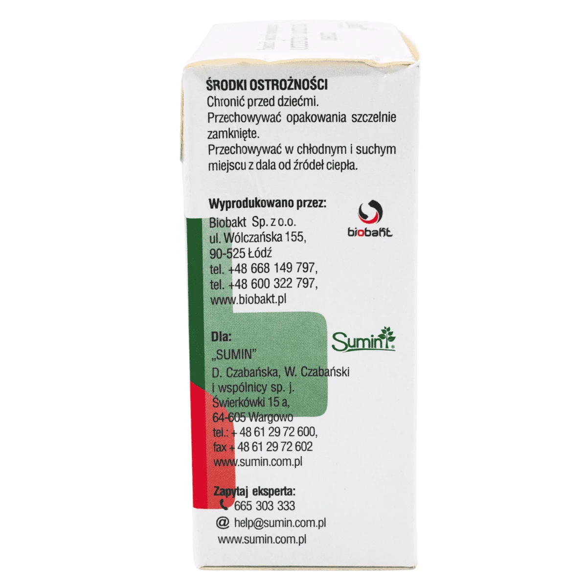 SUMIN BIOPREPARAT DO SZAMB TABLETKA 12SZT 