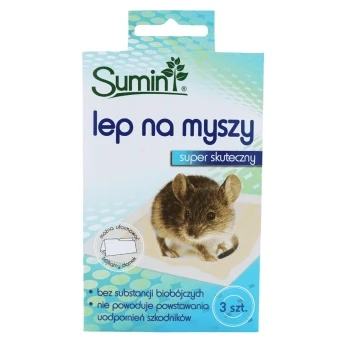 SUMIN LEP NA MYSZY 3SZT