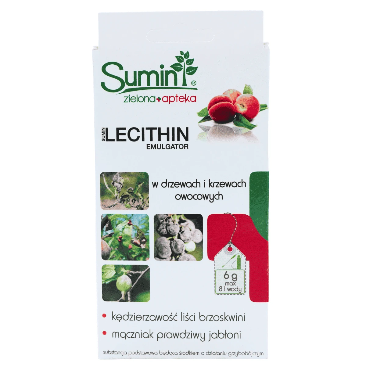 Lecithin 6 g Zwalcza Choroby Drzew i Krzewów Owocowych Sumin