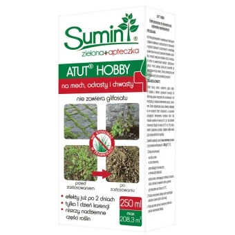 Atut Hobby 250 ml Zwalcza Chwasty i Mech bez Glifosatu Sumin
