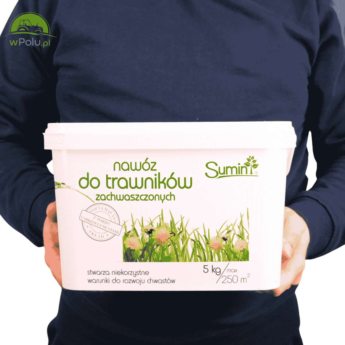 Nawóz do Trawników Zachwaszczonych 5 kg Optymalny Skład Sumin 