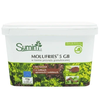 Sumin Molufries 5 GB Zwalcza Ślimaki 4 kg