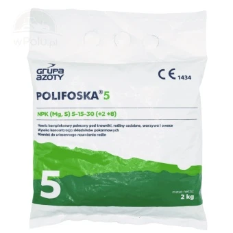 Nawóz granulowany Polifoska 5 Grupa Azoty 2 kg