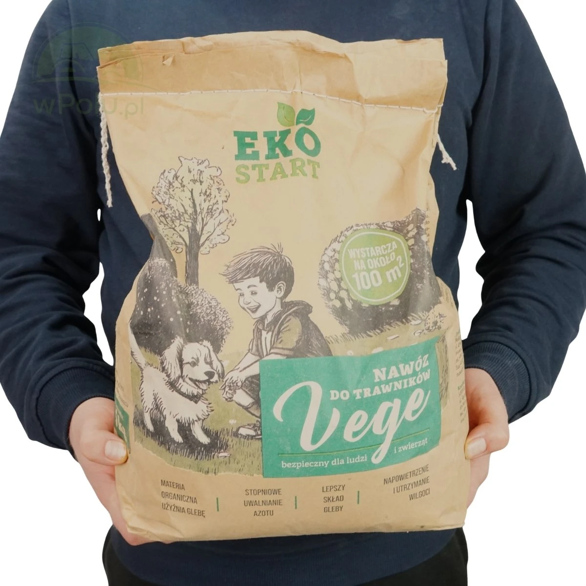 Nawóz do trawników EKO START VEGE 5 kg Ogród Start