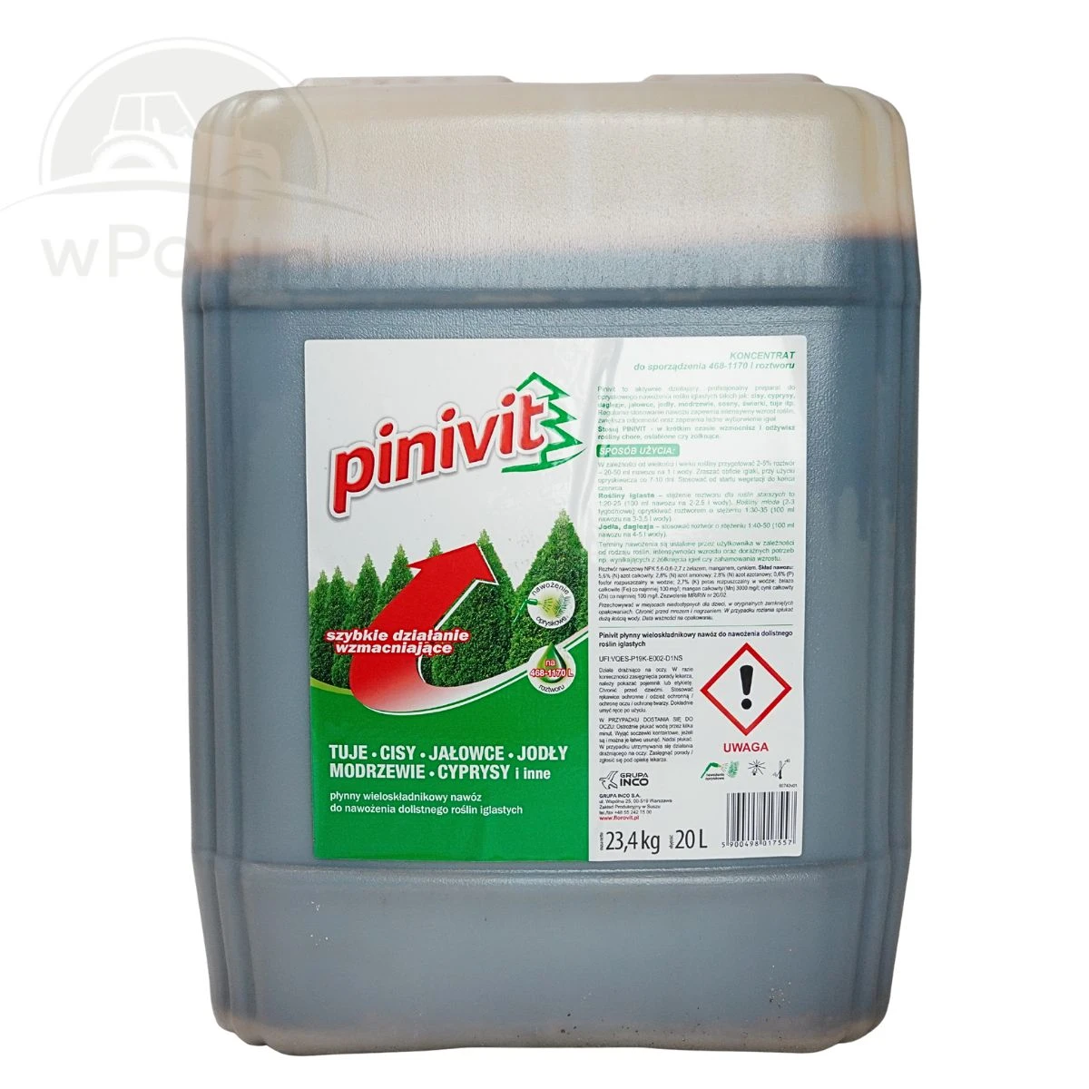 Nawóz płynny Florovit Pinivit 20 l