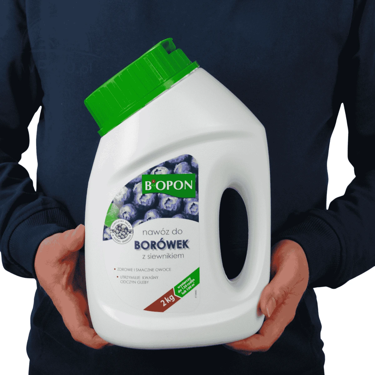 BIOPON NAWÓZ DO BORÓWEK Z SIEWNIKIEM GRANULAT 2KG 