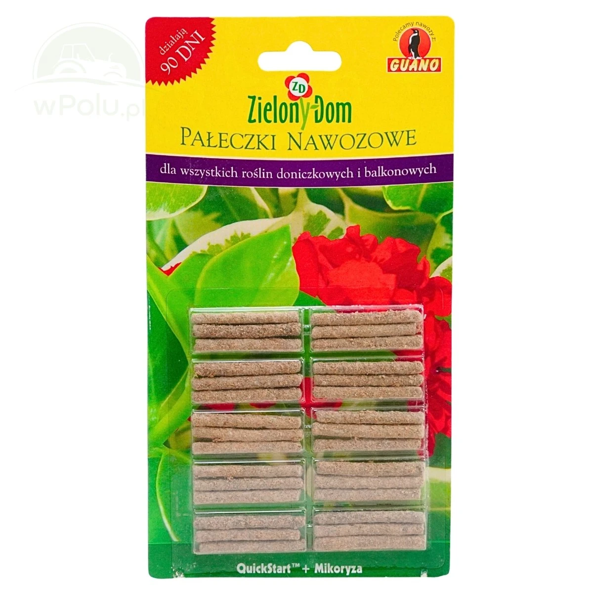 Pałeczki Quick-Start z Guano i Mikoryzą Zielony Dom 