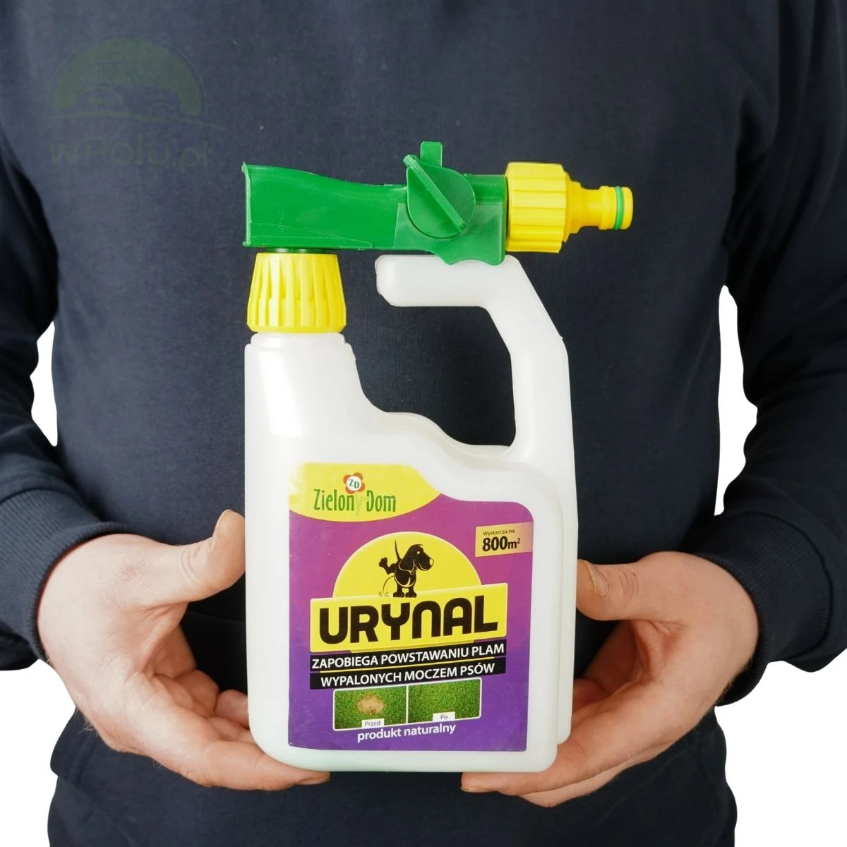 Urynal do Trawnika  - ochrona przed moczem psów Zielony Dom 